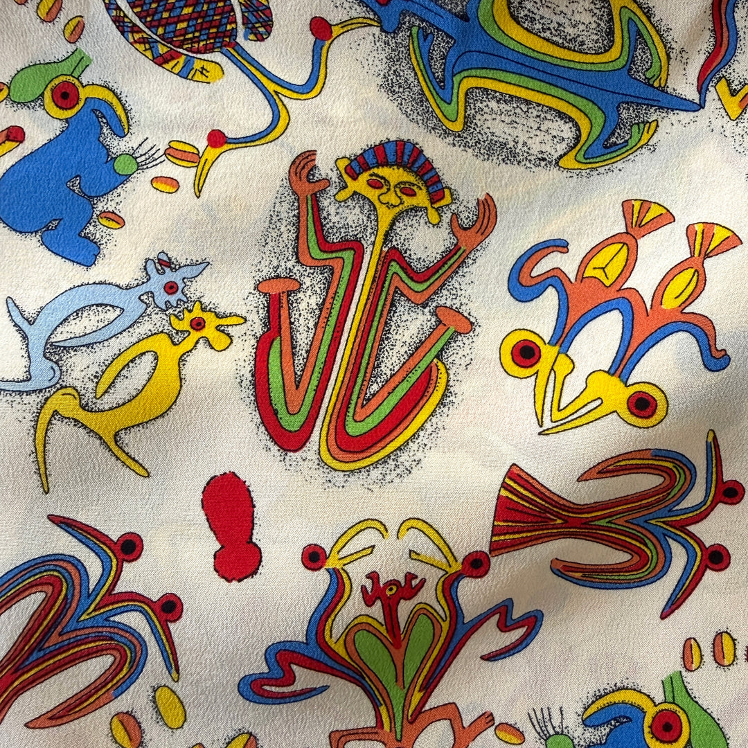 ROBERTO ANGELICO Set of 2 New Silk Scarves