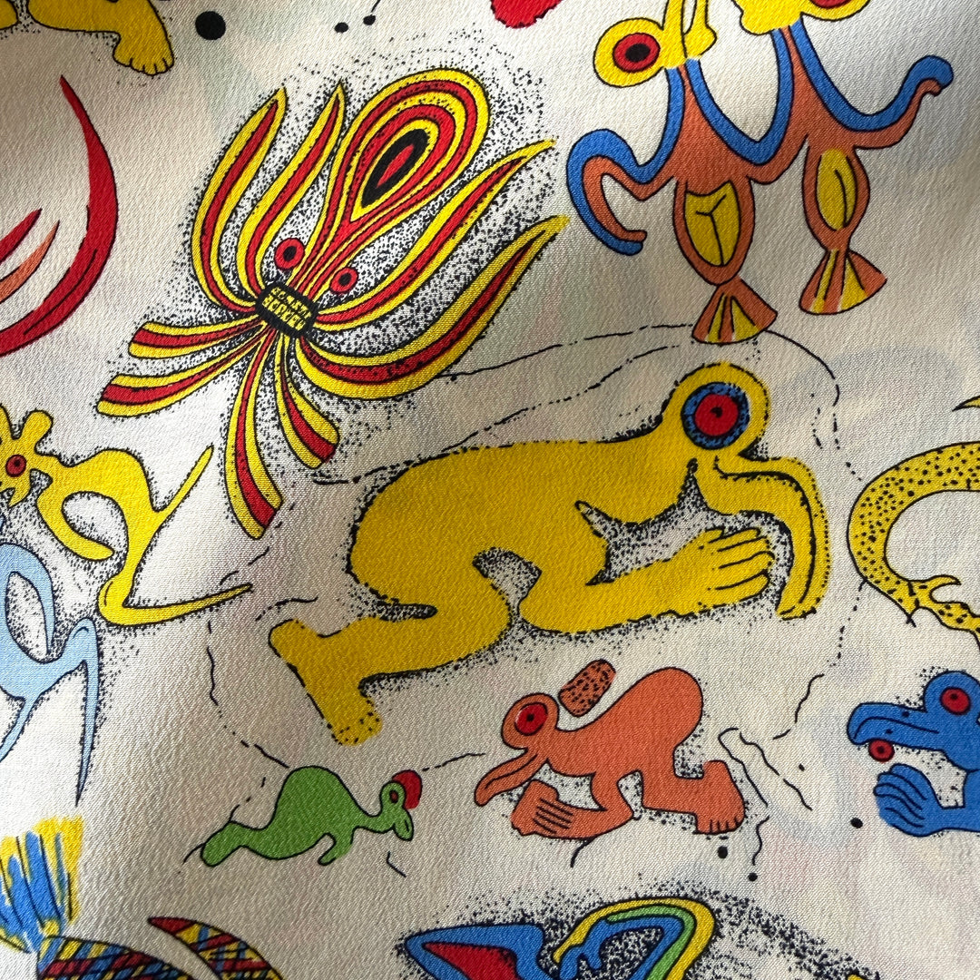 ROBERTO ANGELICO Set of 2 New Silk Scarves