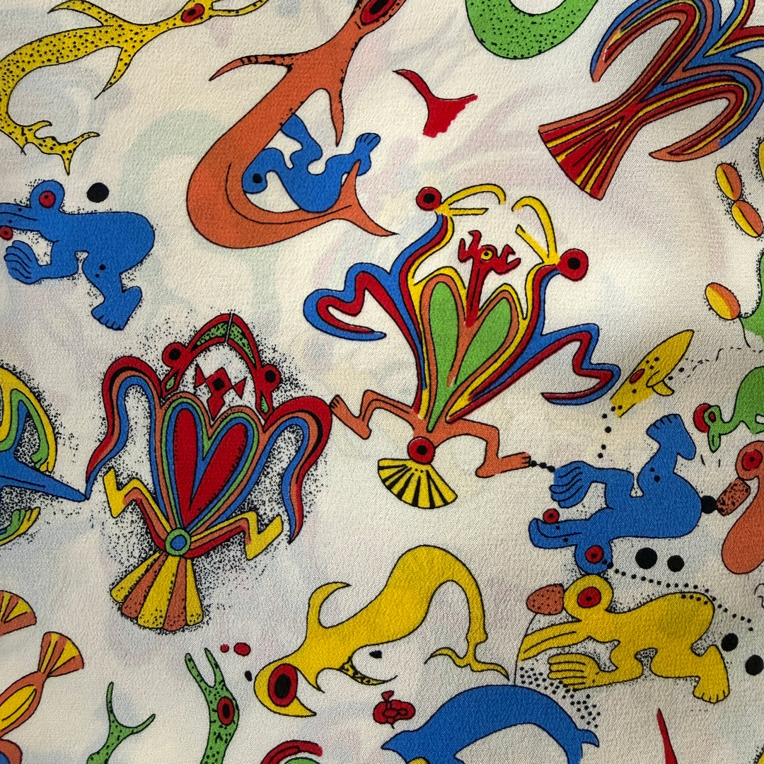 ROBERTO ANGELICO Set of 2 New Silk Scarves