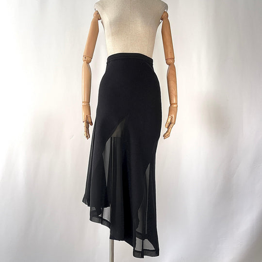 COMME DES GARCONS Archiv 2014 Woll-/Tüllrock