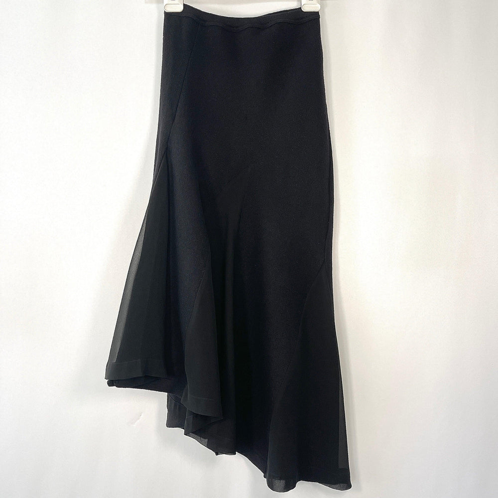 COMME DES GARCONS Archive 2014 Wool/Tule Skirt