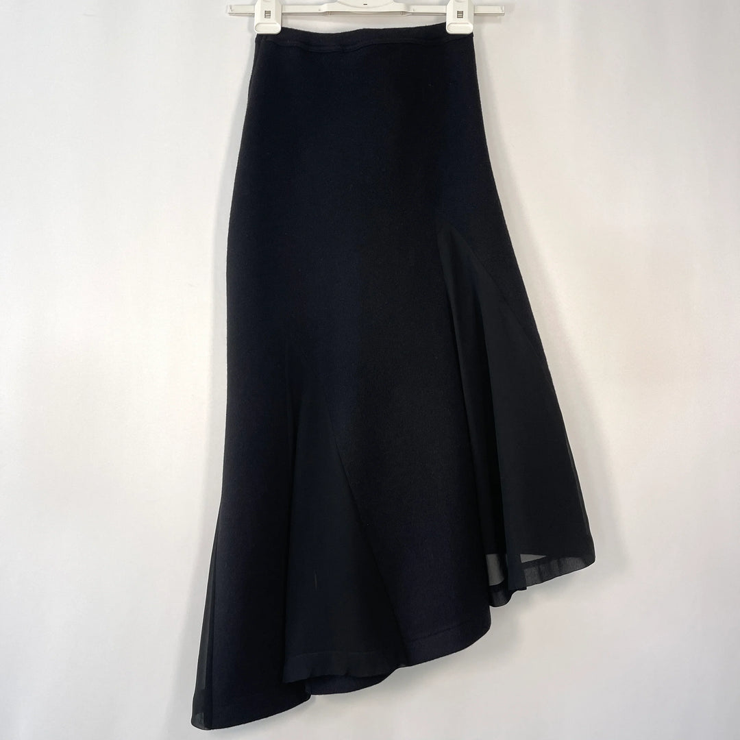 COMME DES GARCONS Archiv 2014 Woll-/Tüllrock