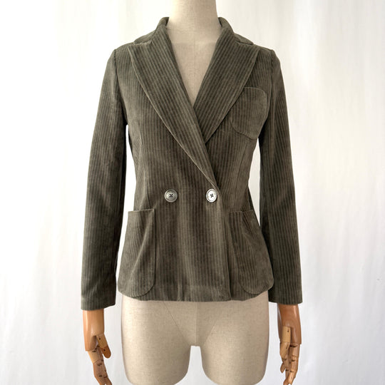 CIRCOLO 1901 Velvet Cotton Jacket