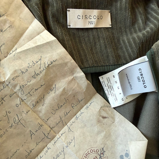 CIRCOLO 1901 Velvet Cotton Jacket