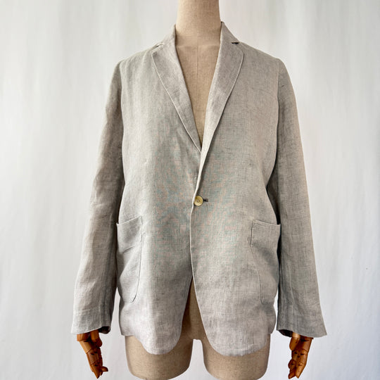 PAS DE CALAIS New Tailored Linen Jacket