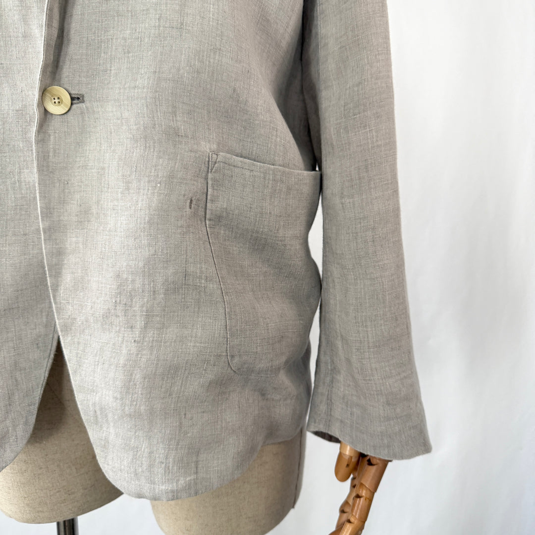 PAS DE CALAIS New Tailored Linen Jacket