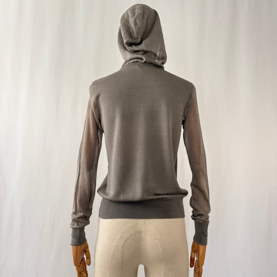 AKRIS Silk Hoodie