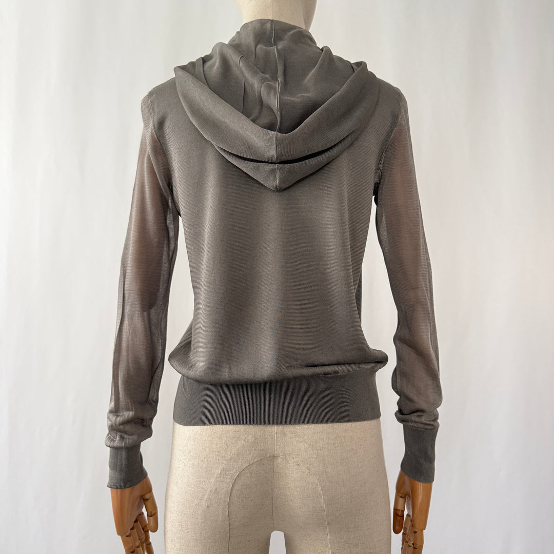 AKRIS Silk Hoodie