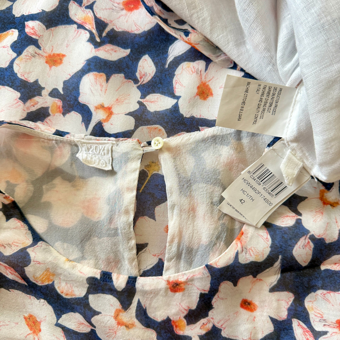 120% LINO New Silk &amp; Linen Dress