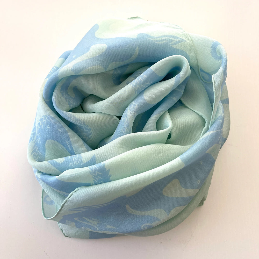 FABRIC FRONTLINE Silk Scarf
