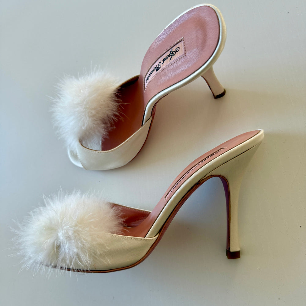 AGENT PROVOCATEUR Satin Mule