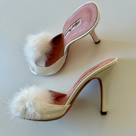 AGENT PROVOCATEUR Satin Mule