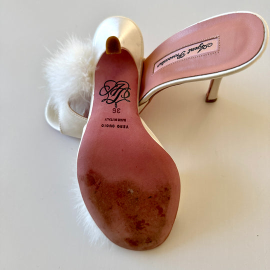 AGENT PROVOCATEUR Satin Mule