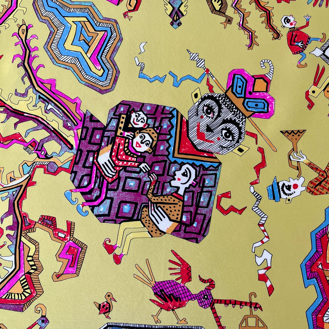 FABRIC FRONTLINE Neuer Seidenschal