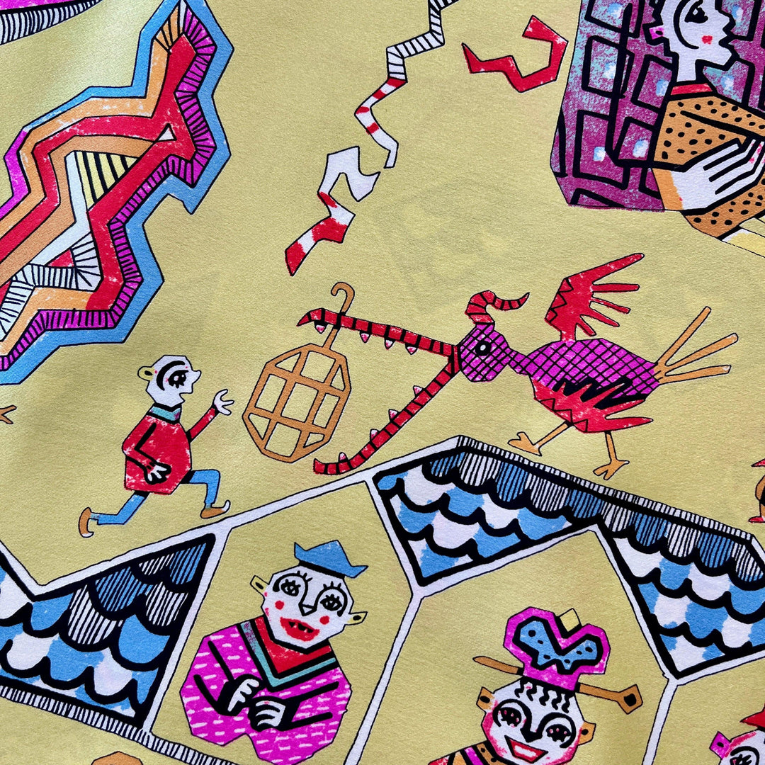 FABRIC FRONTLINE Neuer Seidenschal