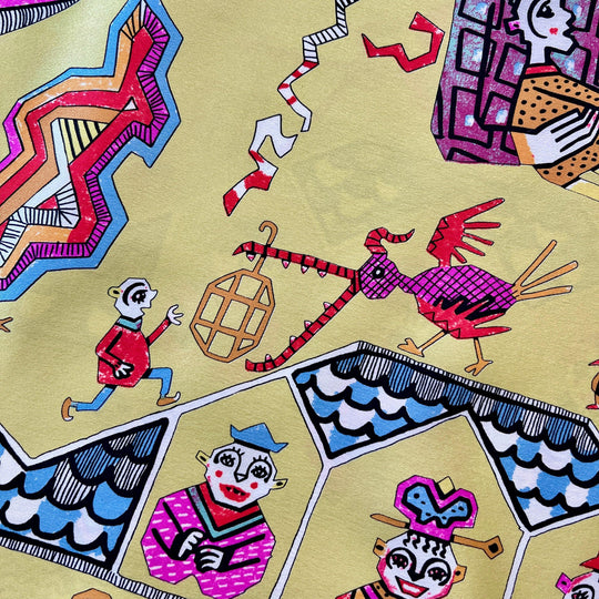 FABRIC FRONTLINE Neuer Seidenschal