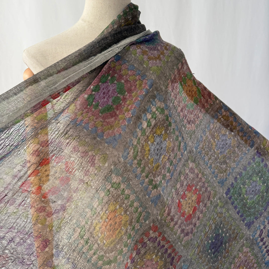 FALIERO SARTI Colorfull Wool Scarf