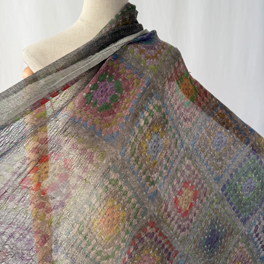 FALIERO SARTI Colorfull Wool Scarf