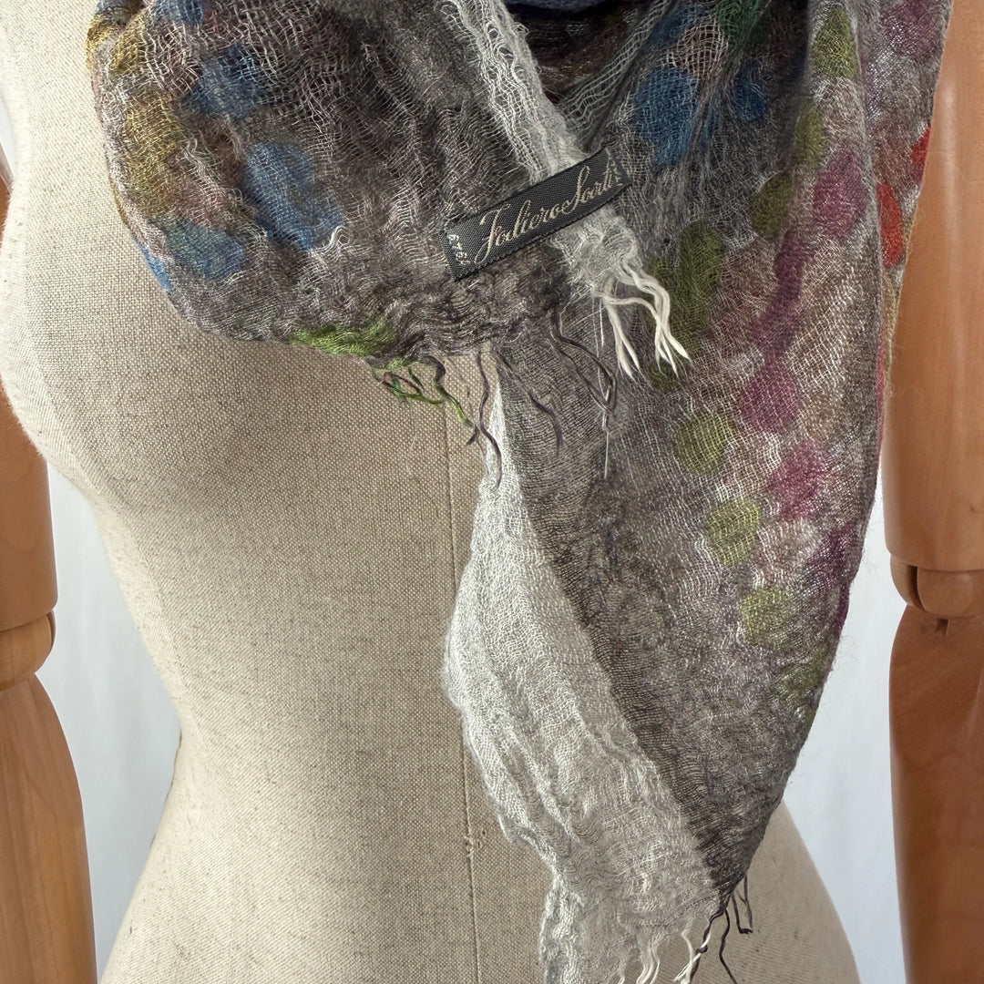 FALIERO SARTI Colorfull Wool Scarf