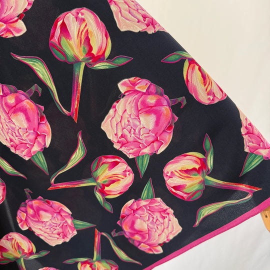 FABRIC FRONTLINE Chiffon Silk Scarf