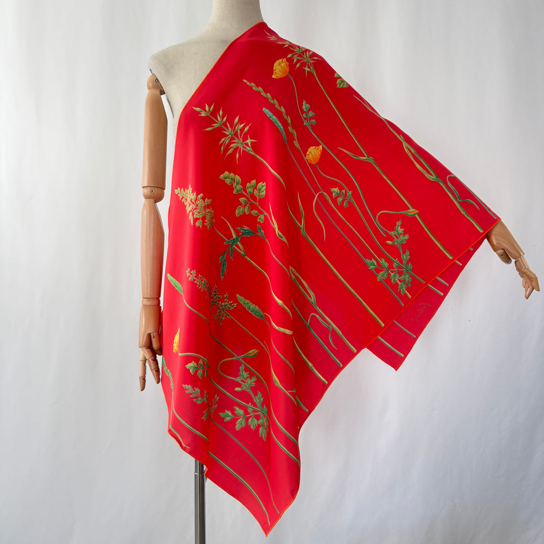 FABRIC FRONTLINE Silk Scarf