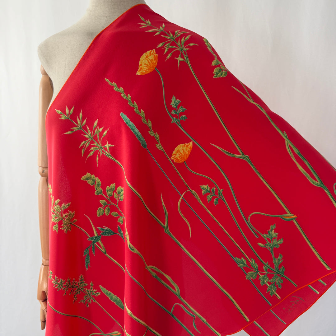 FABRIC FRONTLINE Silk Scarf