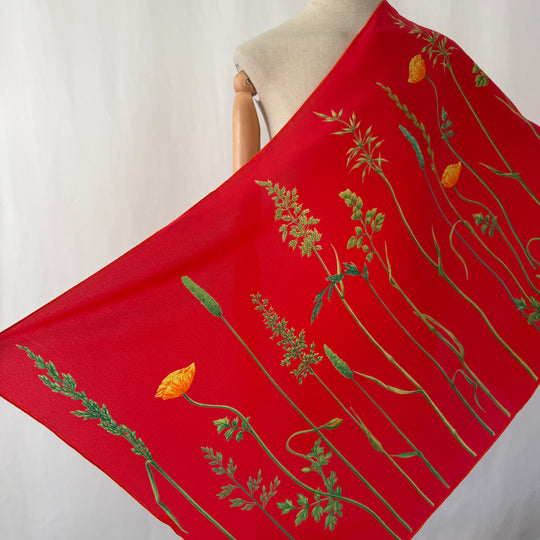 FABRIC FRONTLINE Silk Scarf