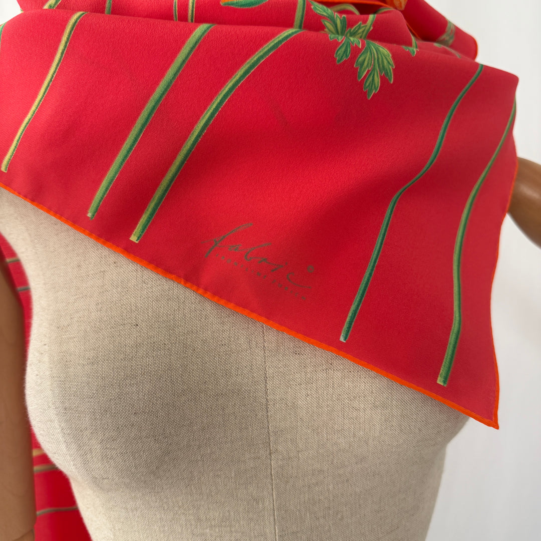 FABRIC FRONTLINE Silk Scarf