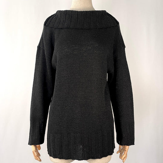 ANNETTE GÖRTZ Black Viscose/Cotton Sweater