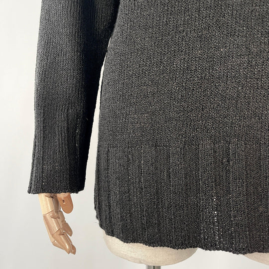 ANNETTE GÖRTZ Black Viscose/Cotton Sweater