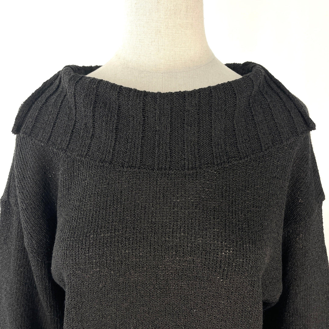 ANNETTE GÖRTZ Black Viscose/Cotton Sweater