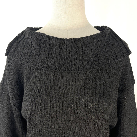 ANNETTE GÖRTZ Black Viscose/Cotton Sweater