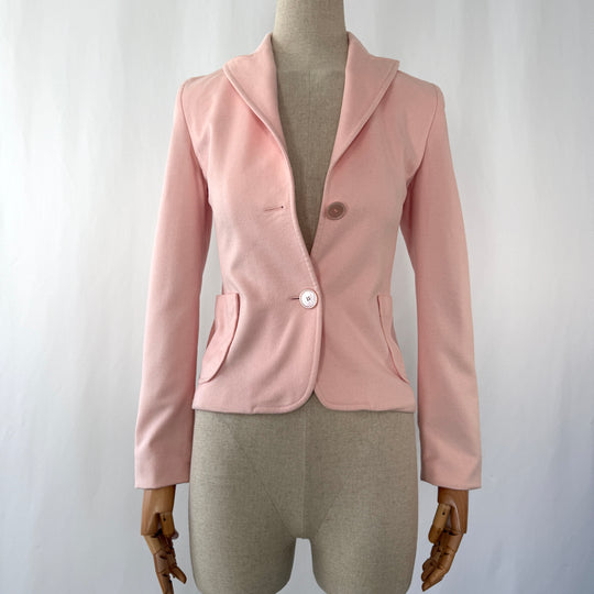 AKRIS Pink Cashmere Jacket