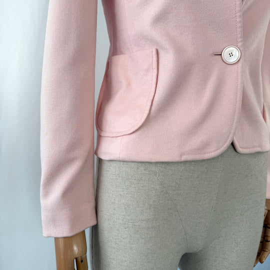 AKRIS Pink Cashmere Jacket