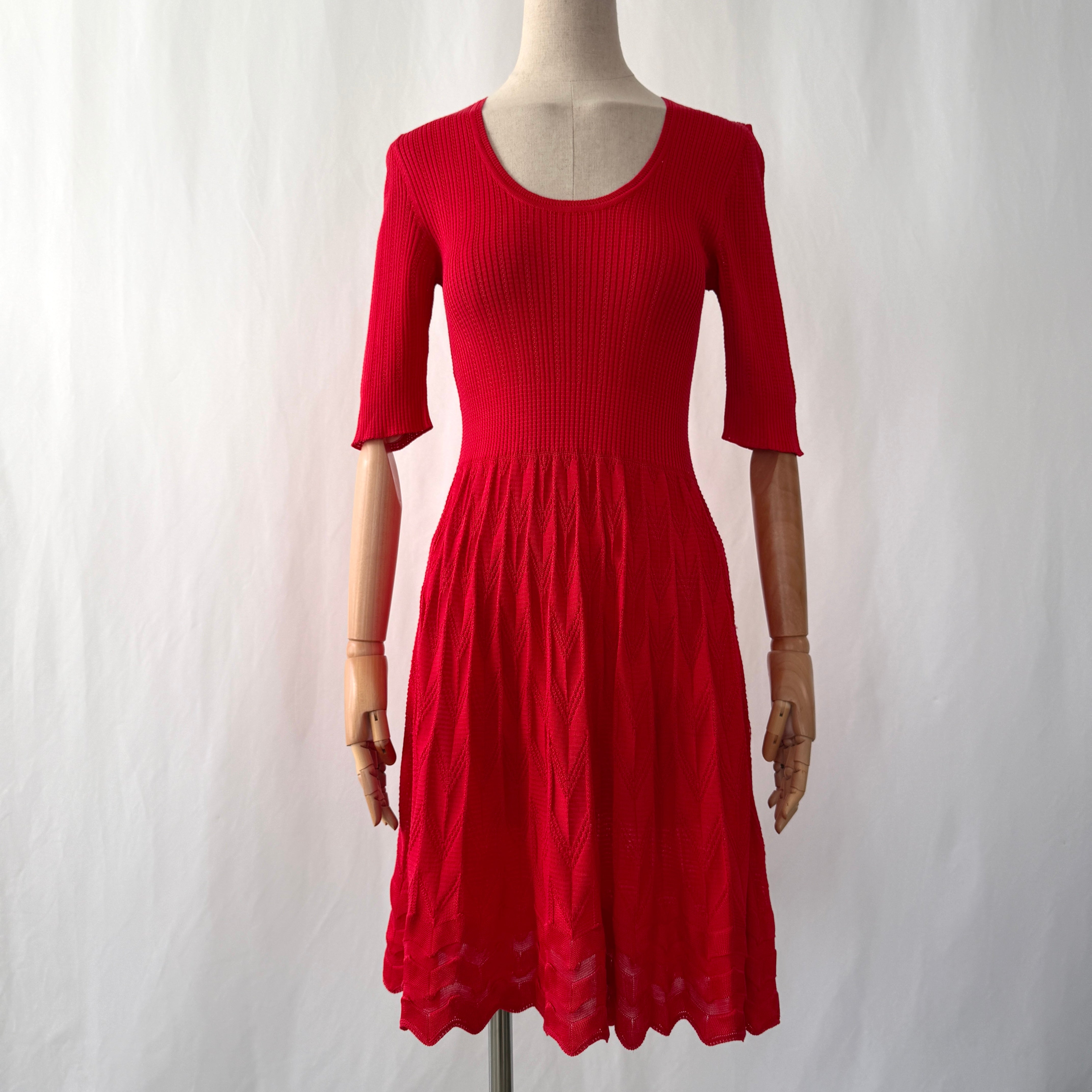 red missoni dress Missoni Strapless Long Dress - Red Dresses, Clothing - MIS144314
