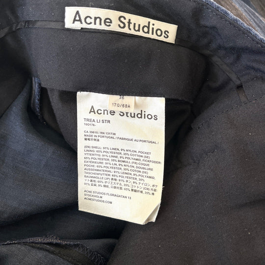 ACNE STUDIOS Linen Pants