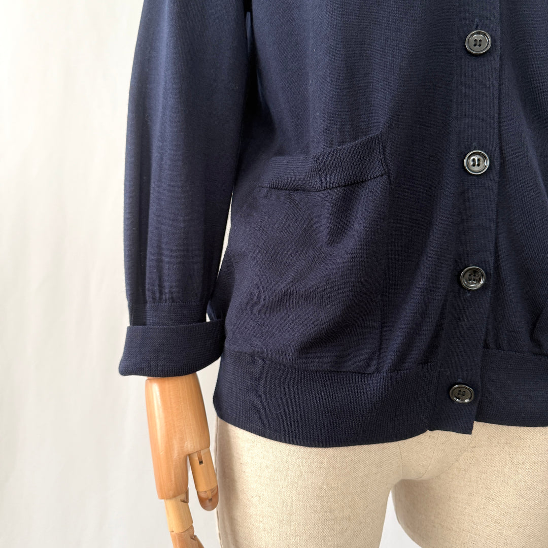 ALLUDE Virgin Wool Cardigan