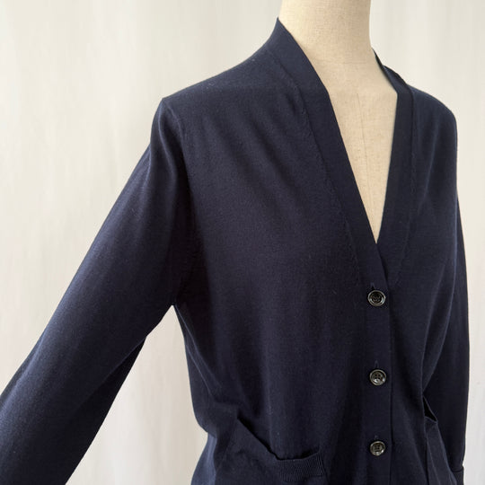 ALLUDE Virgin Wool Cardigan