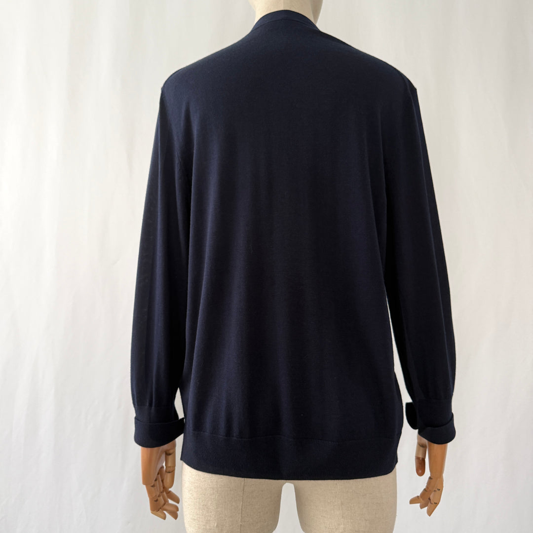 ALLUDE Virgin Wool Cardigan