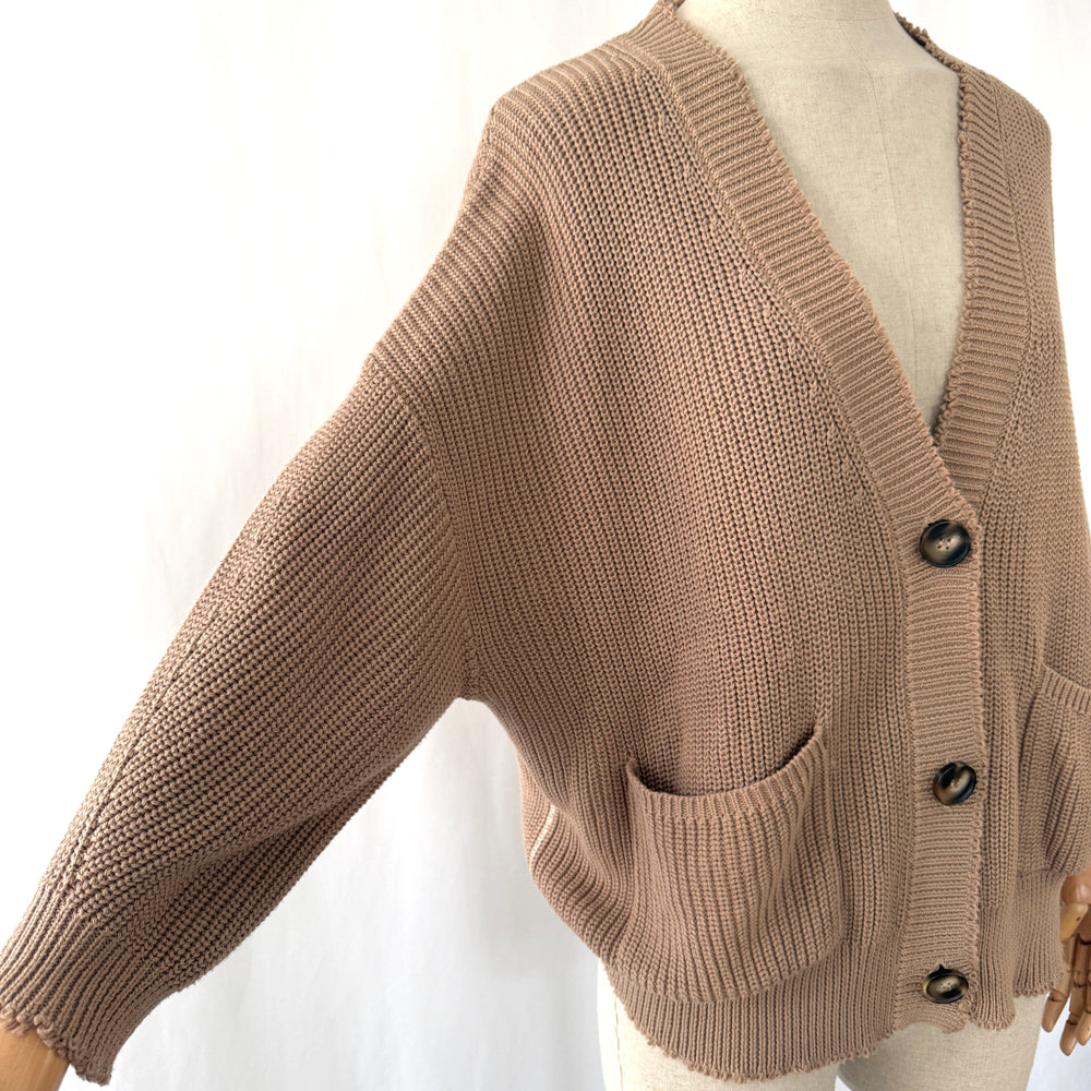 HENRY CHRIST Oversized Cardigan