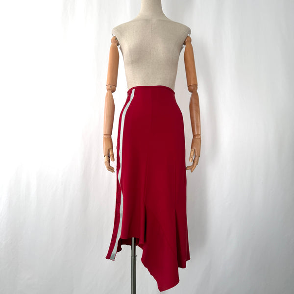Marithé + François Girbaud  asymmetrical archive skirt