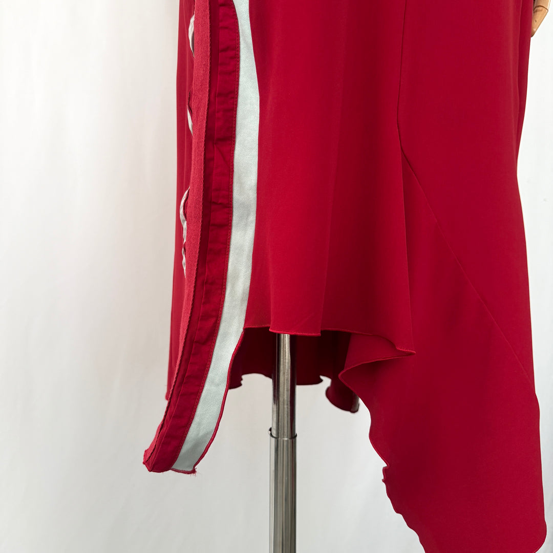 Marithé + François Girbaud  asymmetrical archive skirt