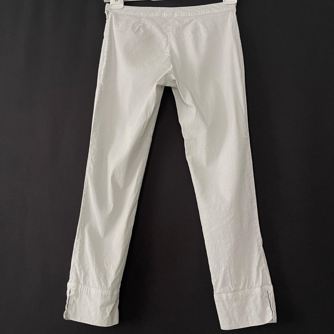 Pantalon court 120 % lin