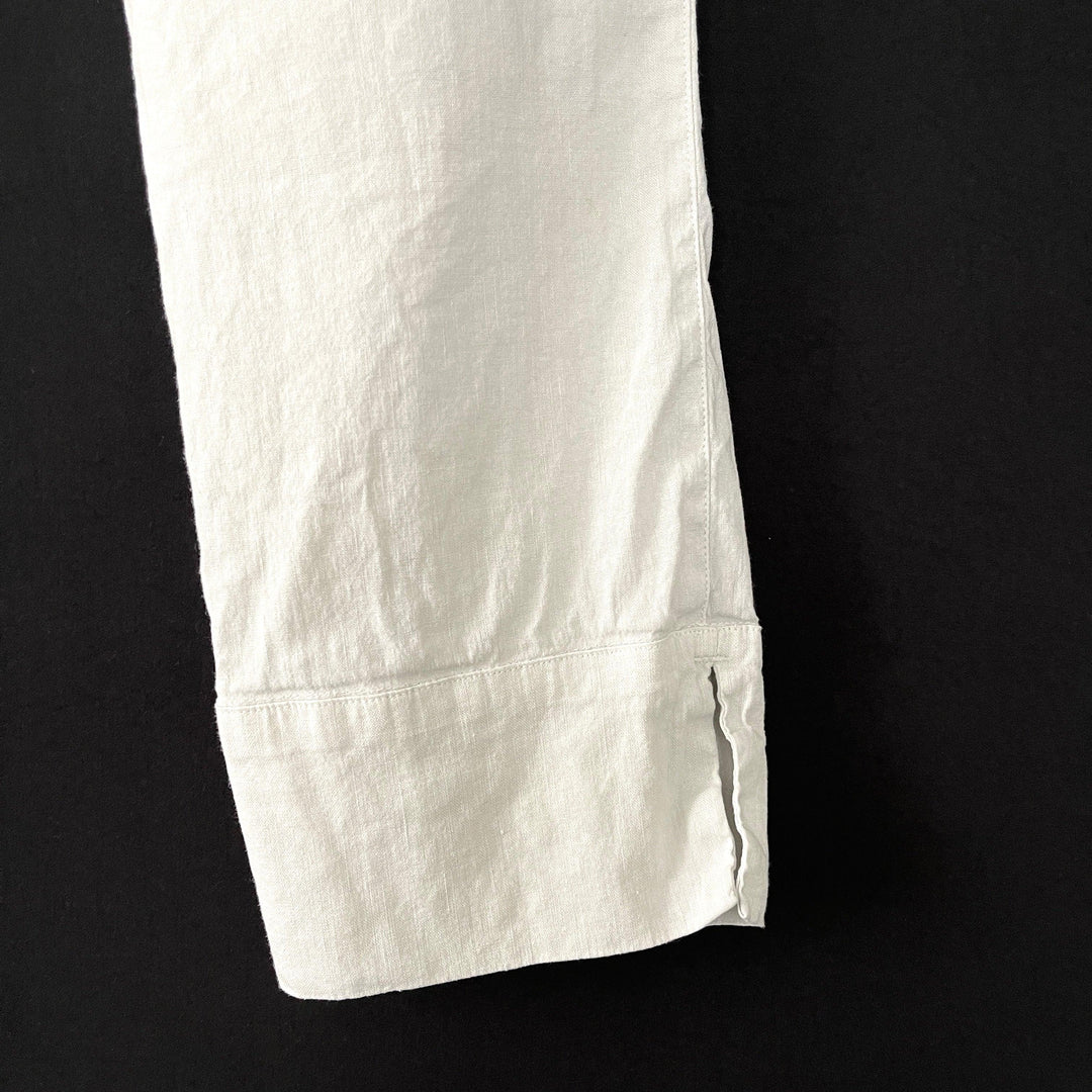 Pantalon court 120 % lin