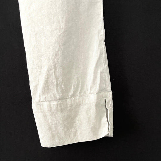 Pantalon court 120 % lin