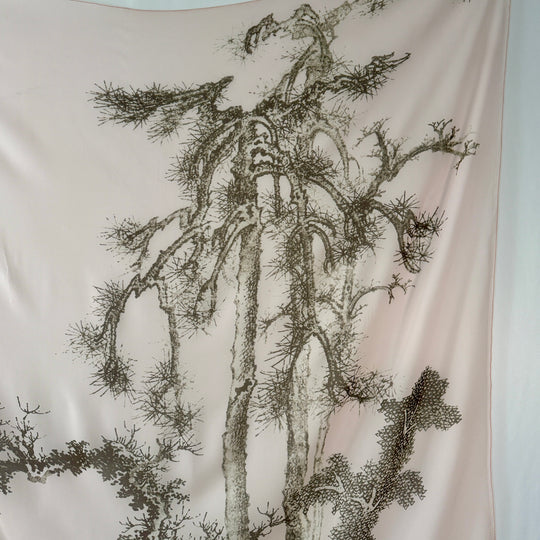 FABRIC FRONTLINE Big Silk Scarf