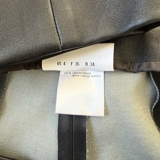 AKRIS New FRIA Leather Pants