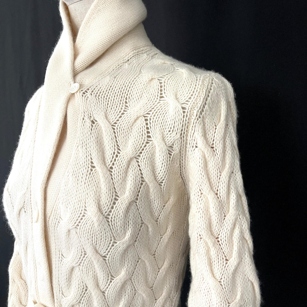 AIDA BARNI - AIDA BARNI New Cashmere Cardigan - AVVIIVVA.COM