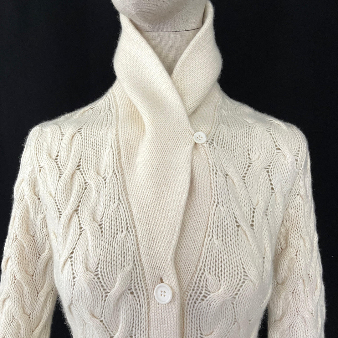 AIDA BARNI - AIDA BARNI New Cashmere Cardigan - AVVIIVVA.COM