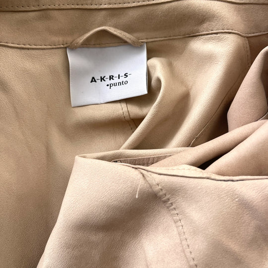 AKRIS - AKRIS Leather Blazer - AVVIIVVA.COM
